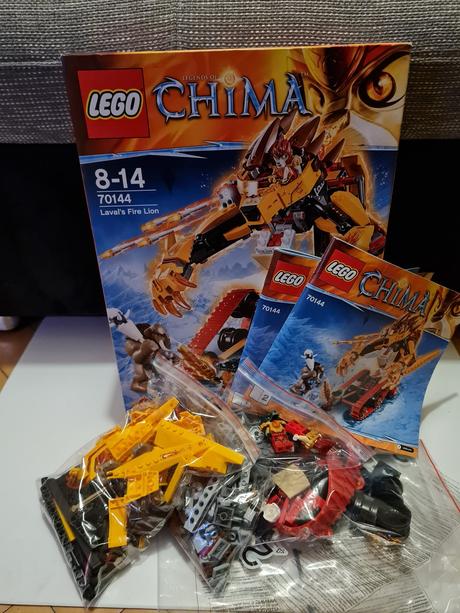 Lego chima 70144 - lavalov ohnivý lev, 