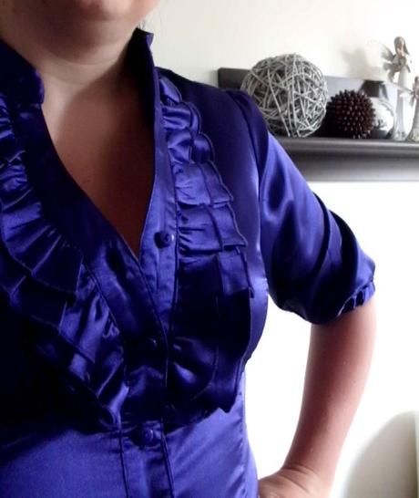 Luxusná saténová blúzka vo veľ. 38-40, takko,m