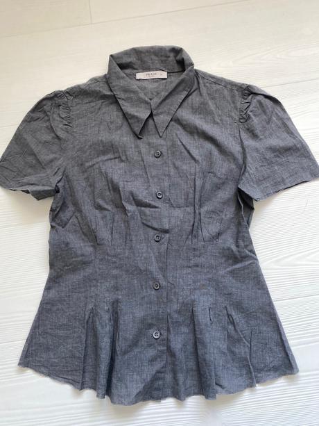 Prada - šedá blúzka, prada,s