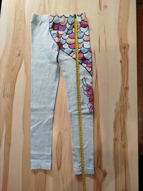 Tenké legíny morská panna, sinsay,128