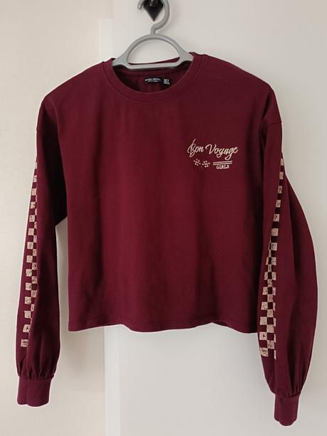 Krátka mikina, bershka,s