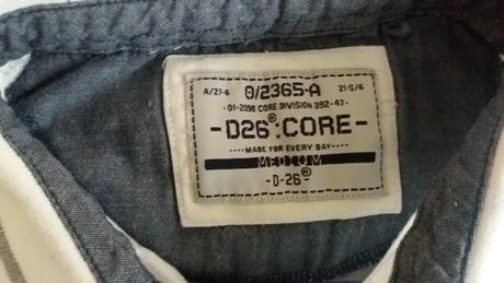 Pruhované tričko s golierom, m