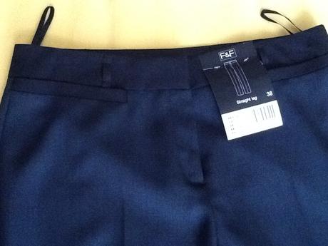 Šedé nohavice, tesco,38