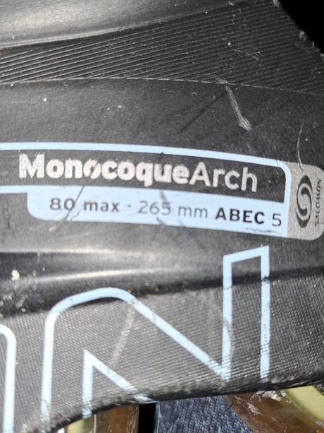 Kolieskové korčule salomon monocoque dr70, 40