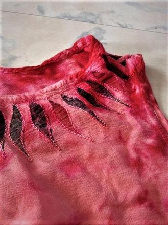 Batikované indické šaty, xl