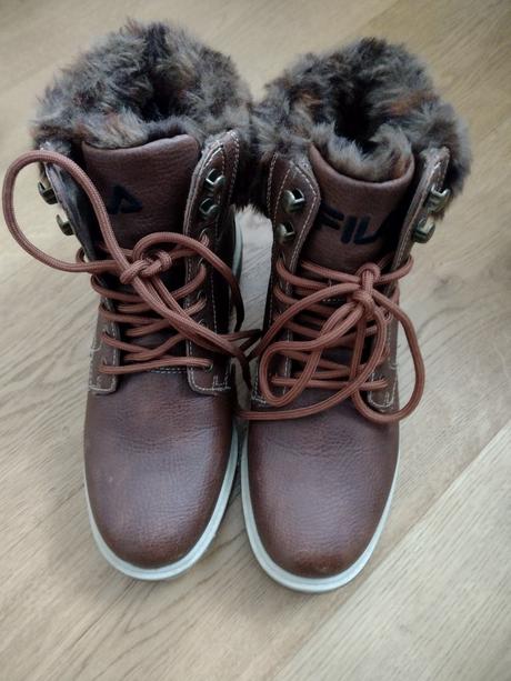Prechod až mierna zima topánky fila, fila,37