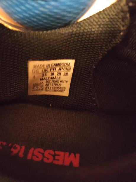 Kopačky edícia messi, adidas,36