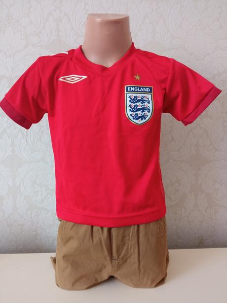Chlapčenské športové tričko england červené (2r.), umbro,92