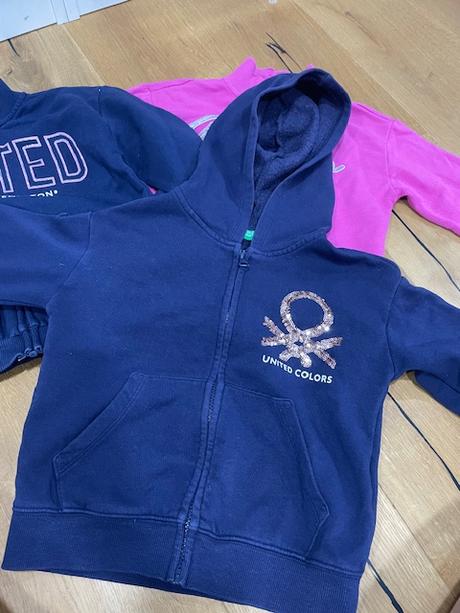 Mikiny benetton 110/5 rokov, benetton,110