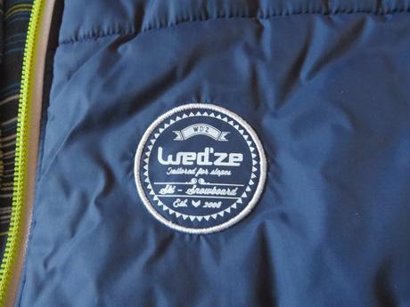 Zimná teplá obojstranná bunda - wedze - 146/152, wedze,152