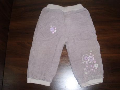 Oteplené nohavice, 80