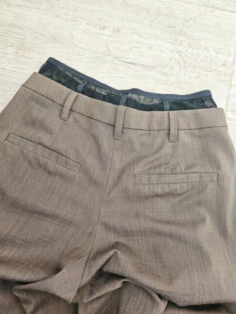 Damske nohavice s cipkou, bershka,xs