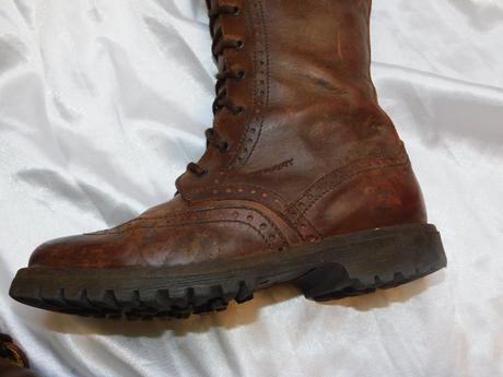 Starry luxusne kožene čižmy, 33