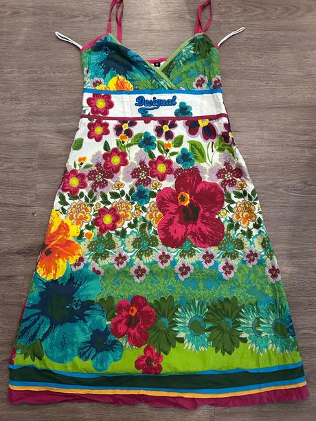 Prekrásne letné šaty desigual - originál, desigual,36