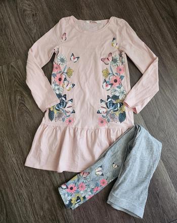 Motylik set h&m 122/128, h&m,122