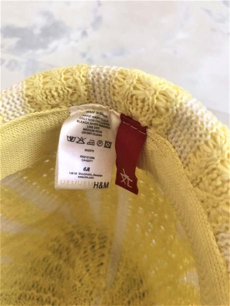 Vzdušný ľahký klobúk, h&m,l