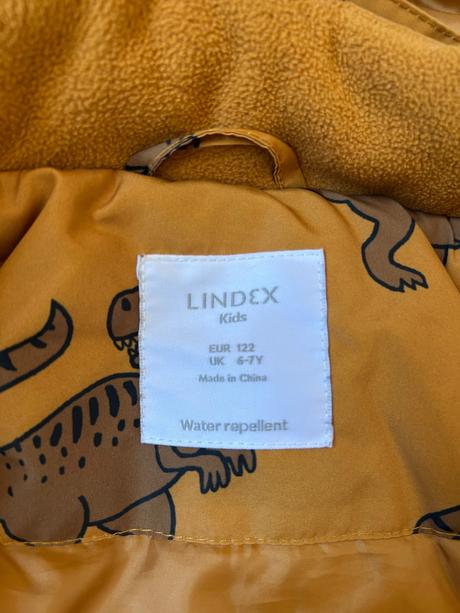 Detská zimná bunda lindex veľ. 122, lindex,122