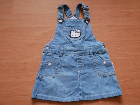 Riflova suknicka s macickou, h&m,86