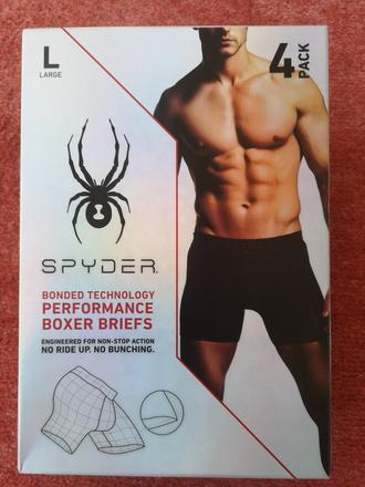 Spyder pánske boxerky veľkosť l 4ks, l