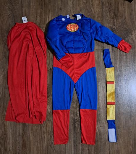 Kostým na karneval ninjago a superman, 