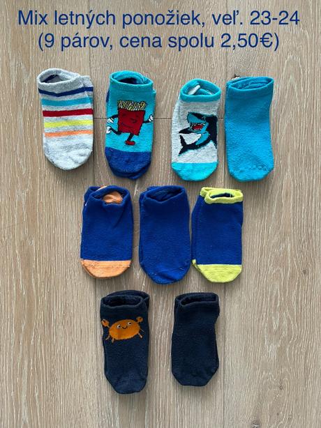 Ponozky veľ.23-24, 23