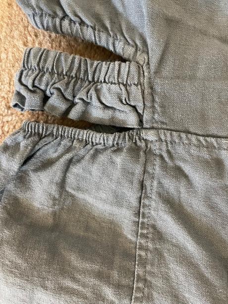 Ľanový letný overal, zara,128