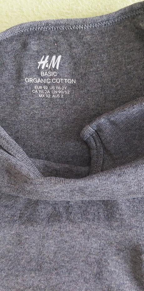 Body tmavo-sivé h&m 92, h&m,92