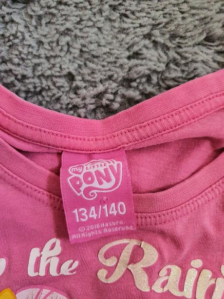 134/140 tričko my little ponny, 134