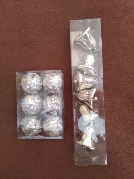 Strieborné vianočné ozdoby, 