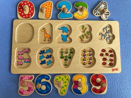 Vkladačka prvé počítanie goki, 