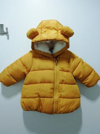 Horčicová zimná bunda primark, primark,68