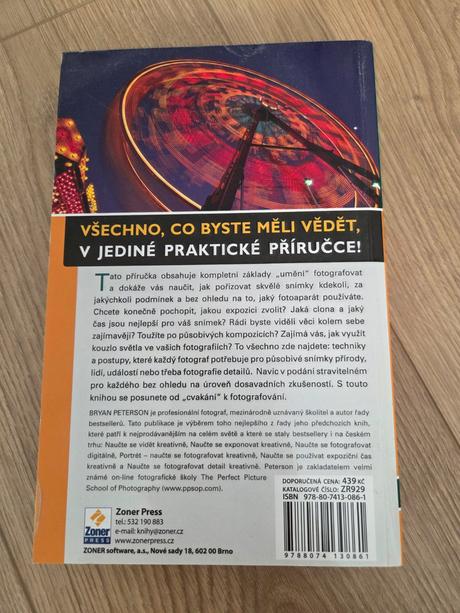 Kniha naučte sa fotografovať dobre, 