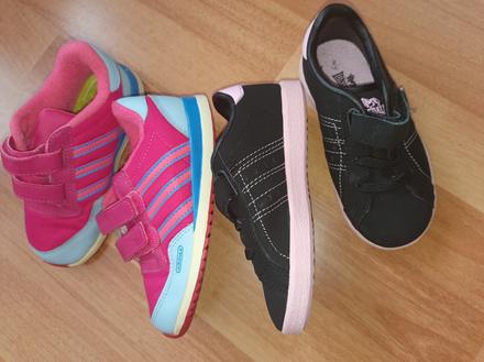 2x tenisky 25 1/2  lonsdale a adidas, adidas,25