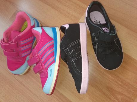 2x tenisky 25 1/2  lonsdale a adidas, adidas,25