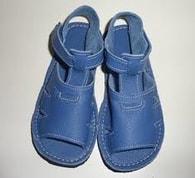 Detské kožené chlapčenské sandálky, zeazoo,30