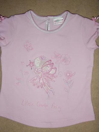 Krasne tricko s vilou 10-14 mes., next,80