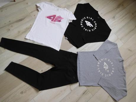 4f  tričká bavlnené+legíny,  158v, alebo s,, 158–170