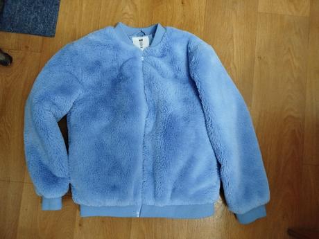 Huňatá bunda, h&m,152