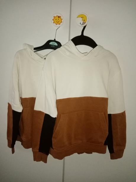 Klokanie mikiny 122/128, h&m,122