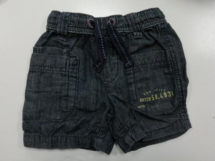 Bavlnené modré kraťasy, next,74