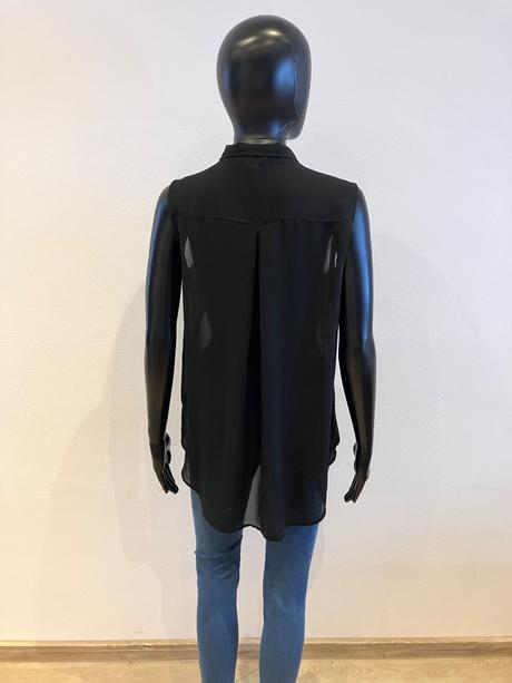 Dámska čierna letná blúzka h&m (m), h&m,m