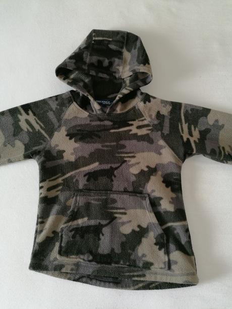 Flísová mikina 122/128, rebel,128