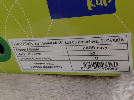 Sandále, protetika,32