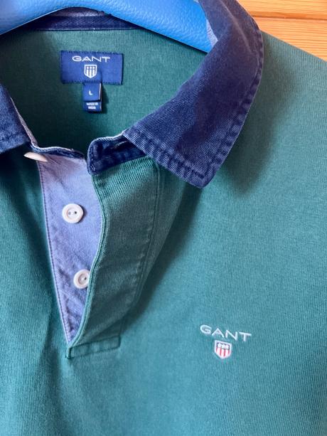 Polokošeľa s dlhým rukávom, l, gant, gant,l