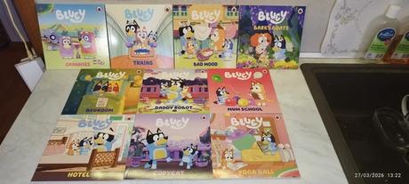 Bluey - zositkove knihy v anglictine, 