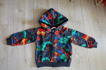 Mikina marvel, h&m,98