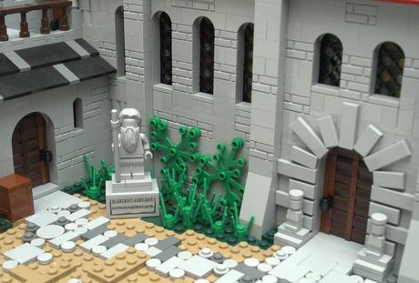 Stavebnica, kocky rôzne veľkosti na budovu,