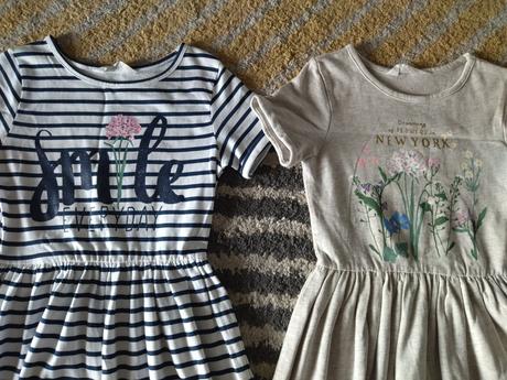 Kvetinkové šaty 122/128, h&m,128