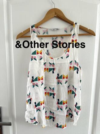Ľahký top zo viskózy od značky & other stories, 40