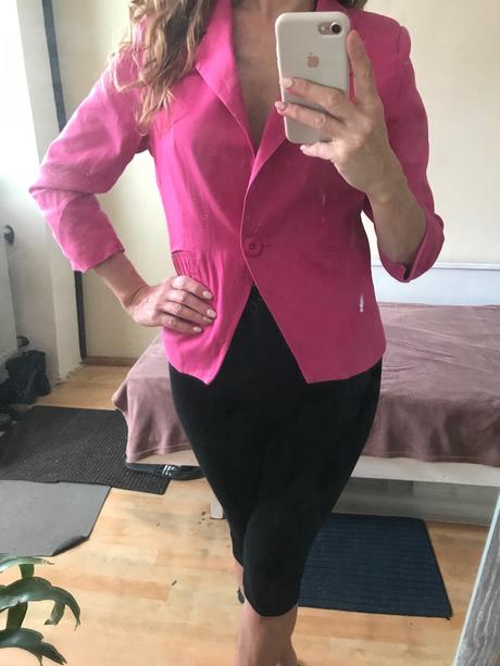 Ľahké sako s podšívkou, s